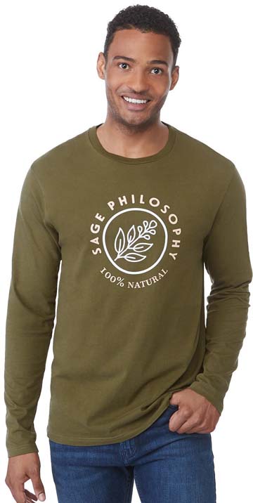 tentree Men's 100% Organic Cotton Long Sleeve T-Shirt